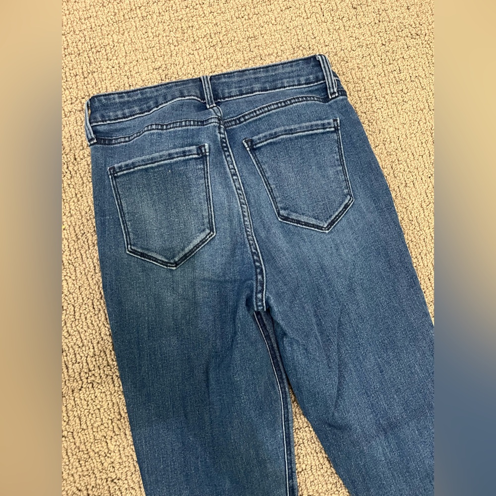 Women's Old Navy Super Skinny High Rise Jeans Size 4 Tall - Picture 5 of 6